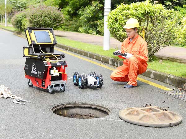 白沙管道机器人检测